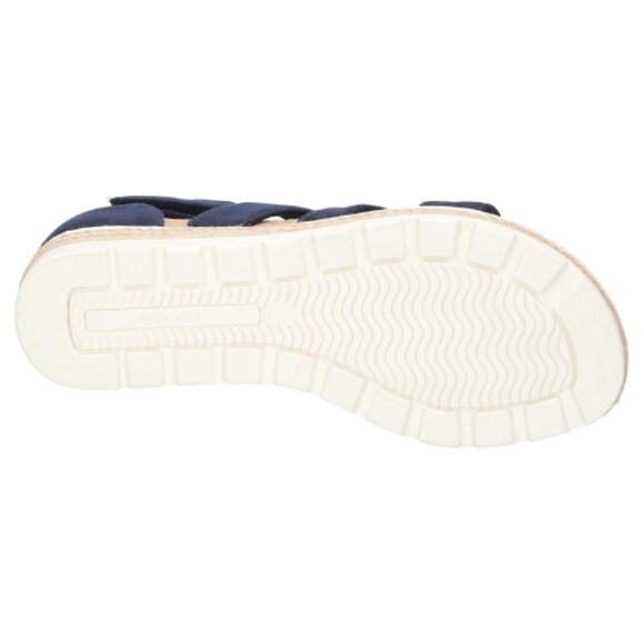 Bella Vita Women's Zinia Wedge Sandal Size 6 WW (Wide Fit) NAVY Suede - Picture 5 of 7